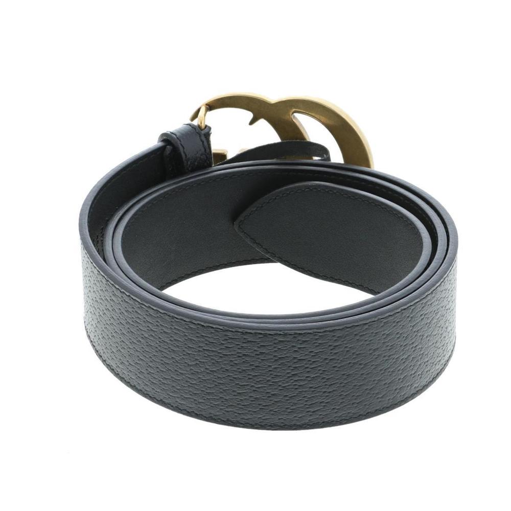 Gucci Gg Buckle Belt Gg Marmont Gg Black Ab View 3